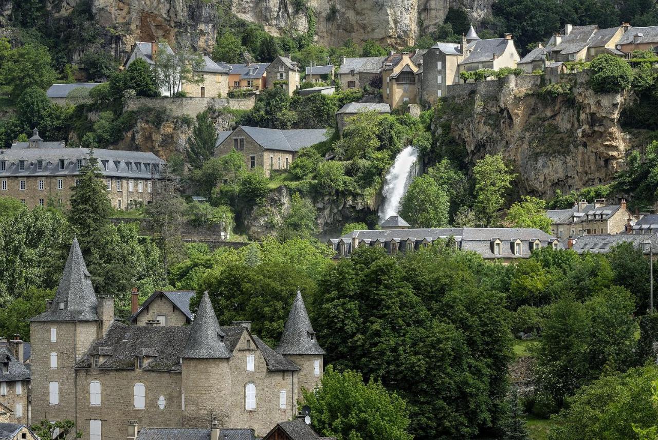 Gite De La Cascade Salles-la-Source Eksteriør billede